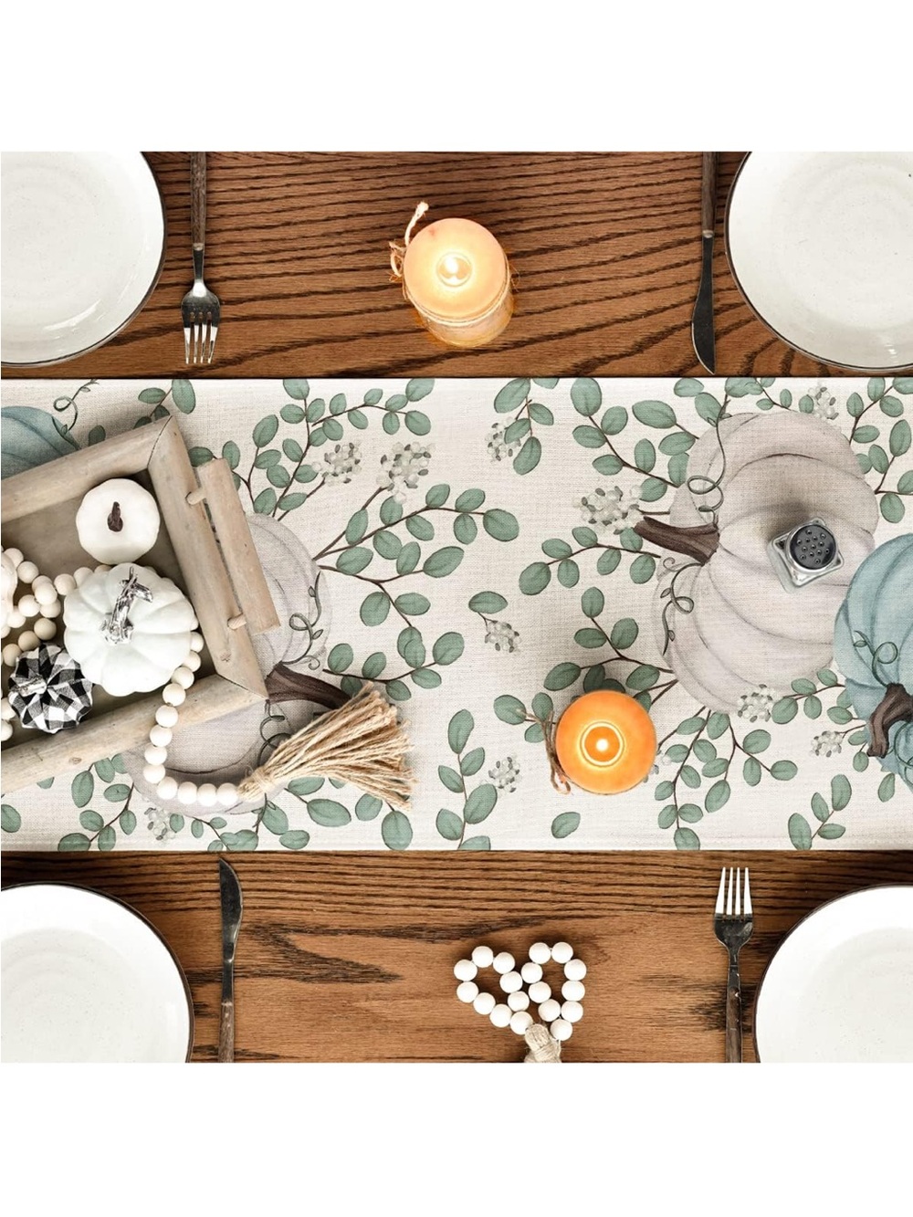 Fall Pumpkin Table Runner - Picture 3 of 6
